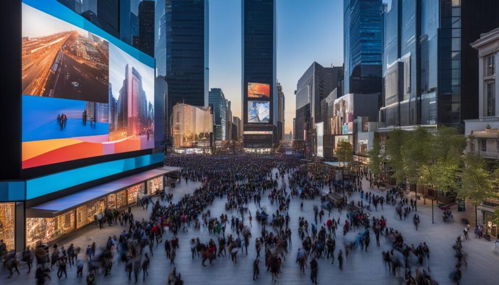 outdoor LED video walls