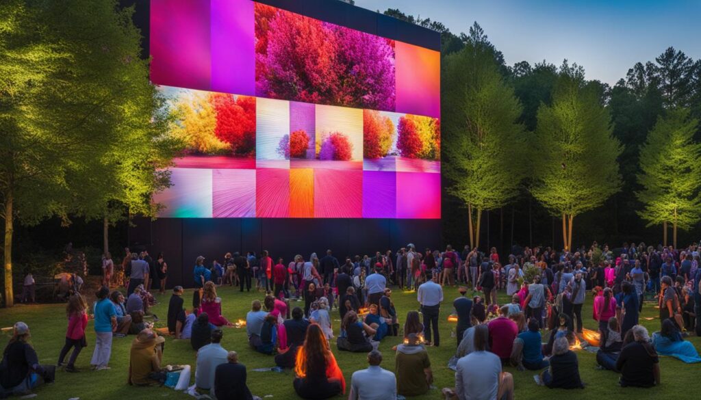 outdoor LED wall outdoor LED wall