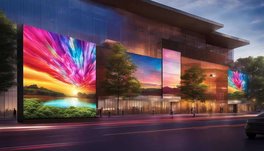 outdoor LED wall outdoor LED wall