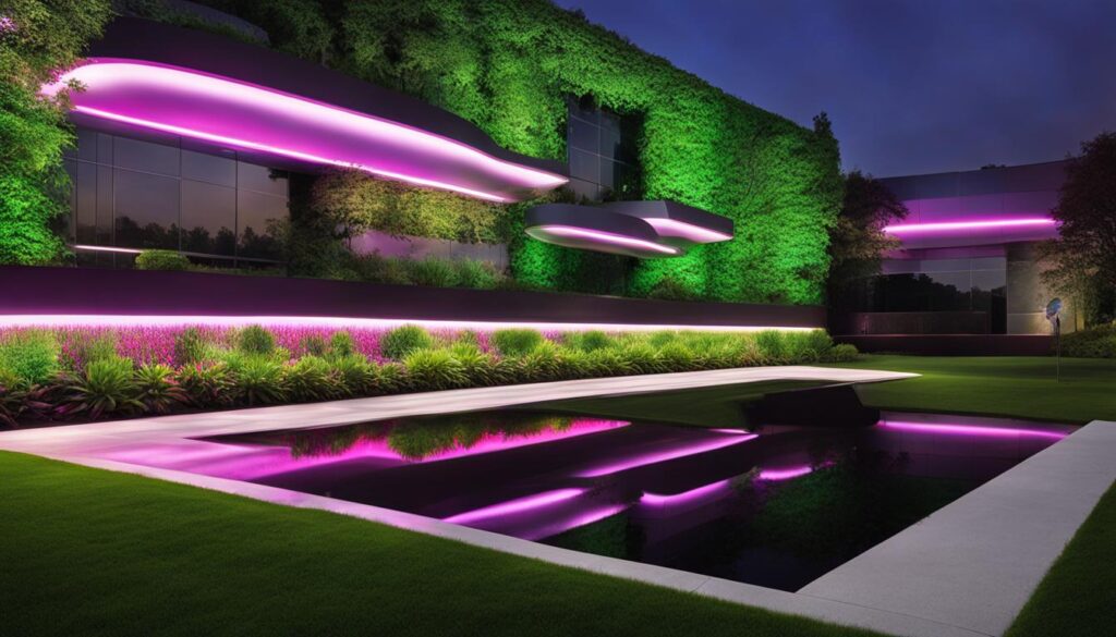 outdoor LED wall