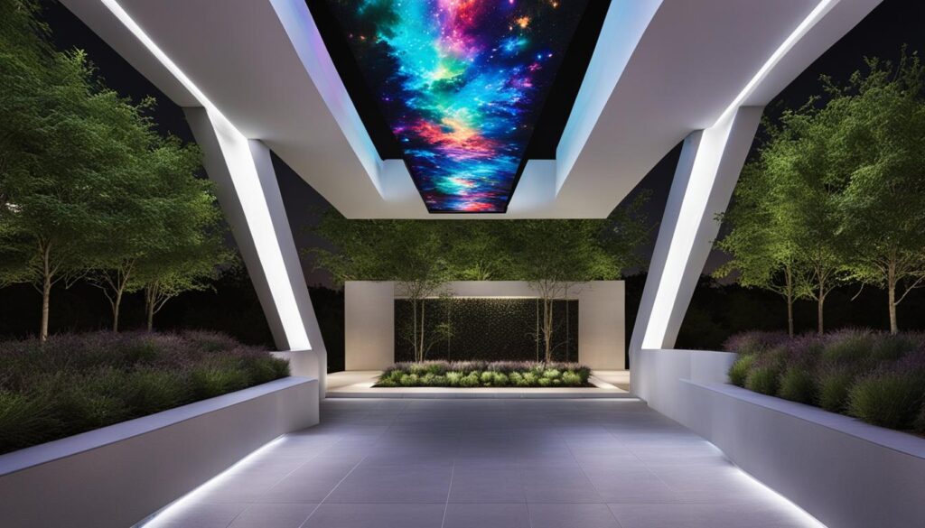outdoor LED wall