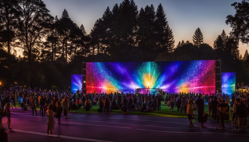 outdoor LED wall outdoor LED wall