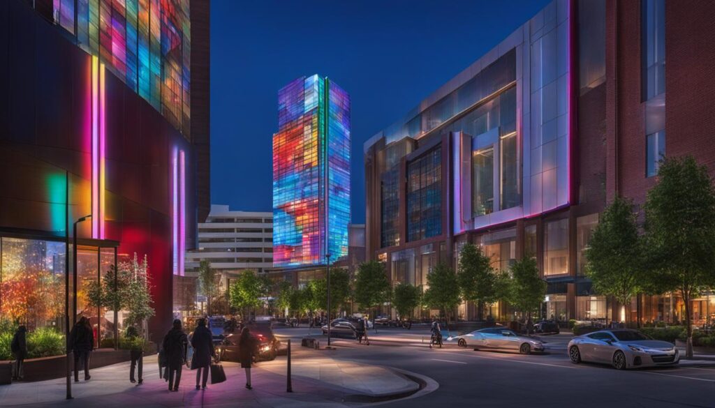 outdoor LED wall Springdale