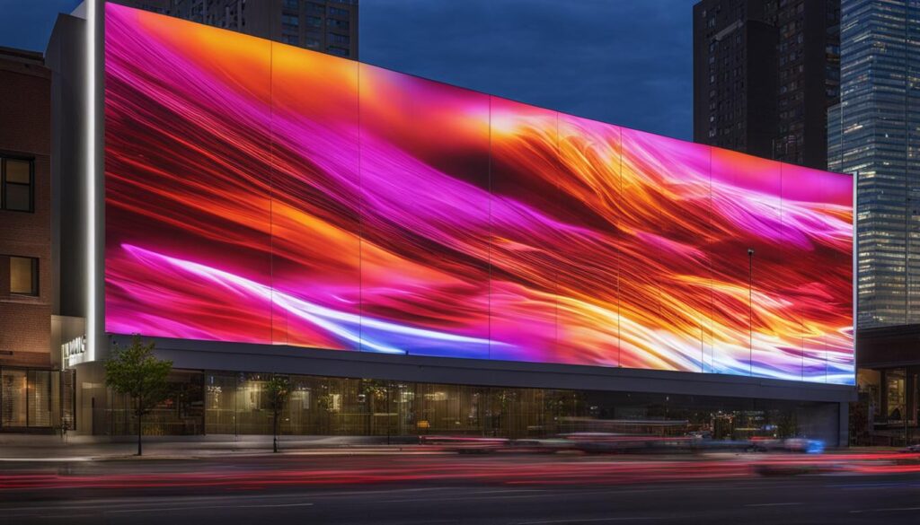 outdoor LED wall display outdoor LED wall display