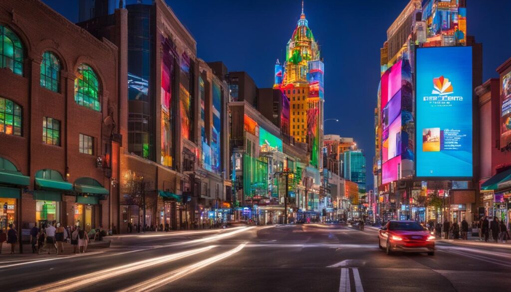 outdoor display screens