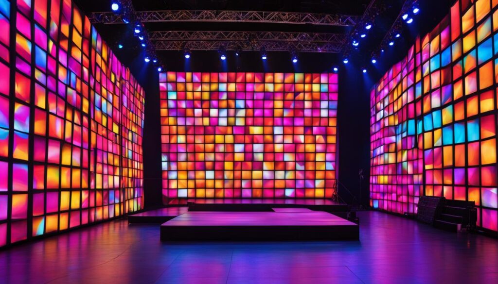 portable LED wall portable LED wall