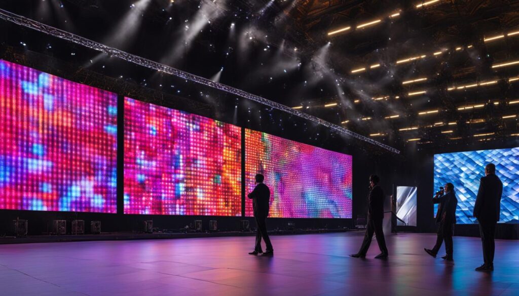 portable LED wall