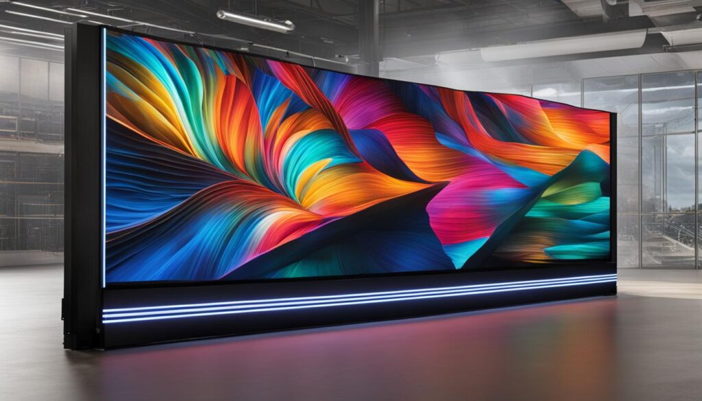 portable LED wall portable LED wall