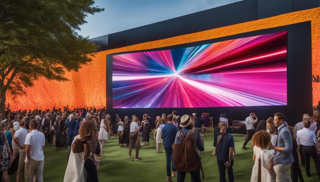 portable LED wall portable LED wall