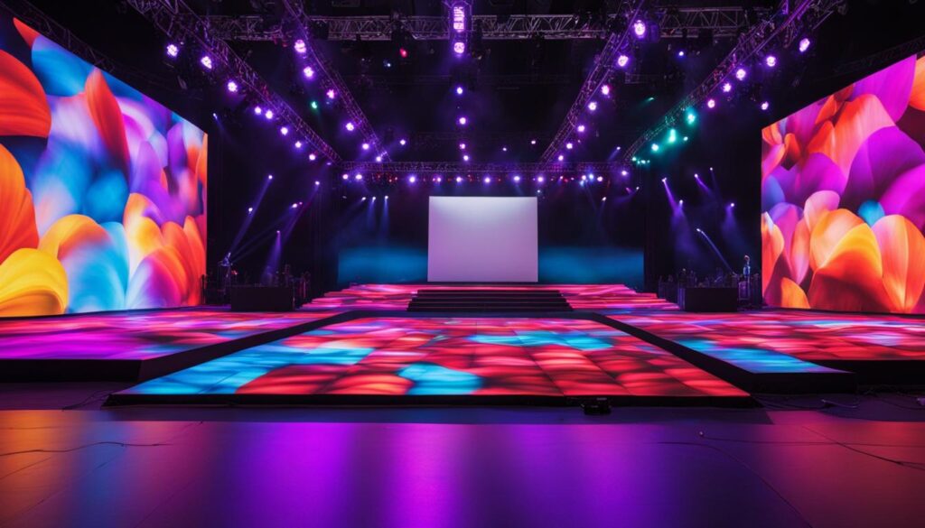 portable LED wall portable LED wall