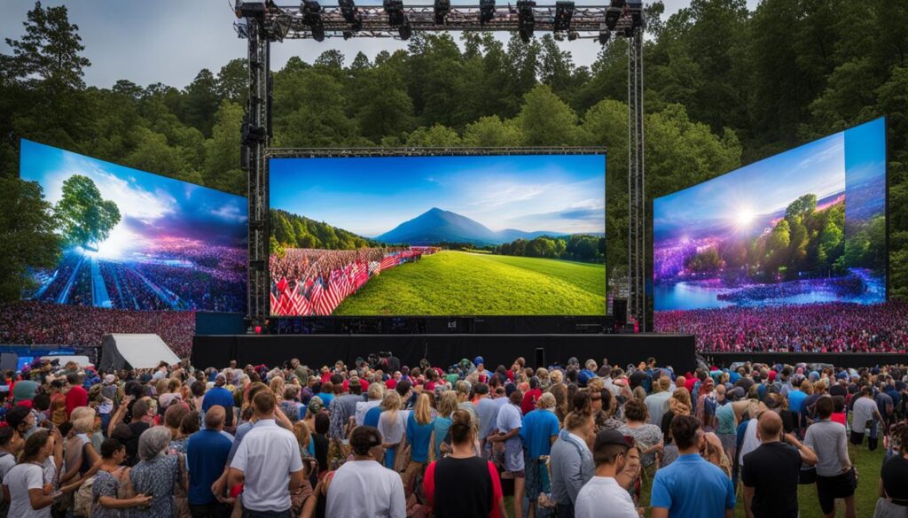 portable LED wall portable LED wall