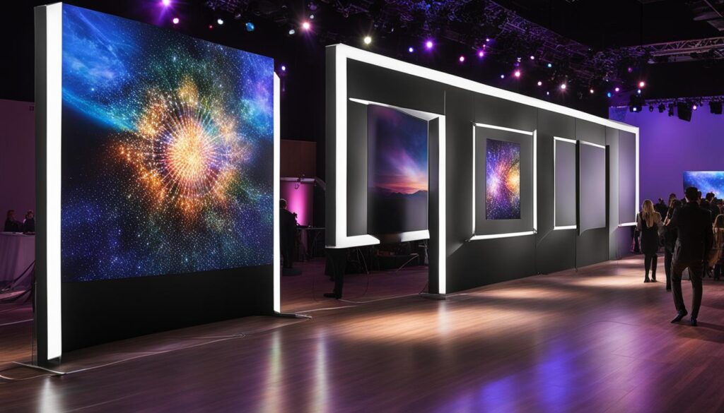 portable LED wall portable LED wall