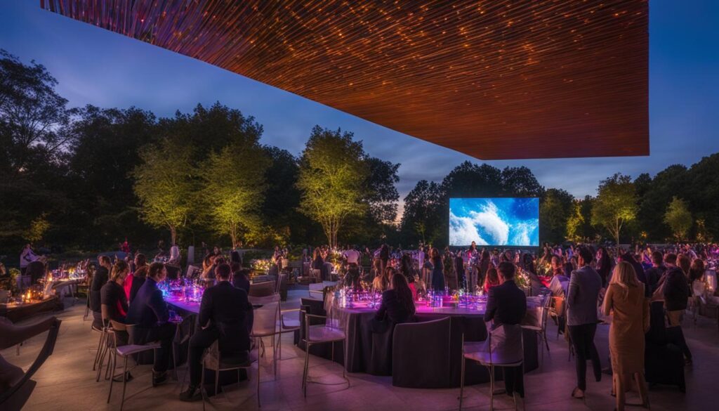 portable LED wall in Quincy