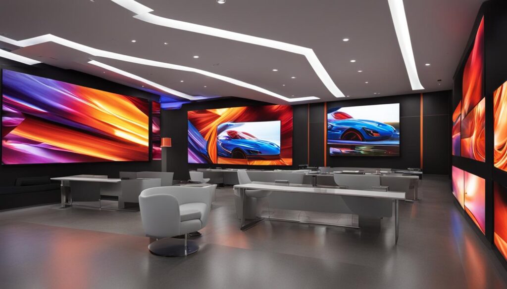 professional LED video wall company in Auburn