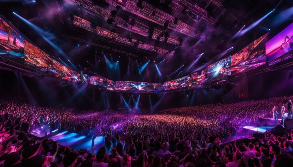 video screens for concerts in Bayonne