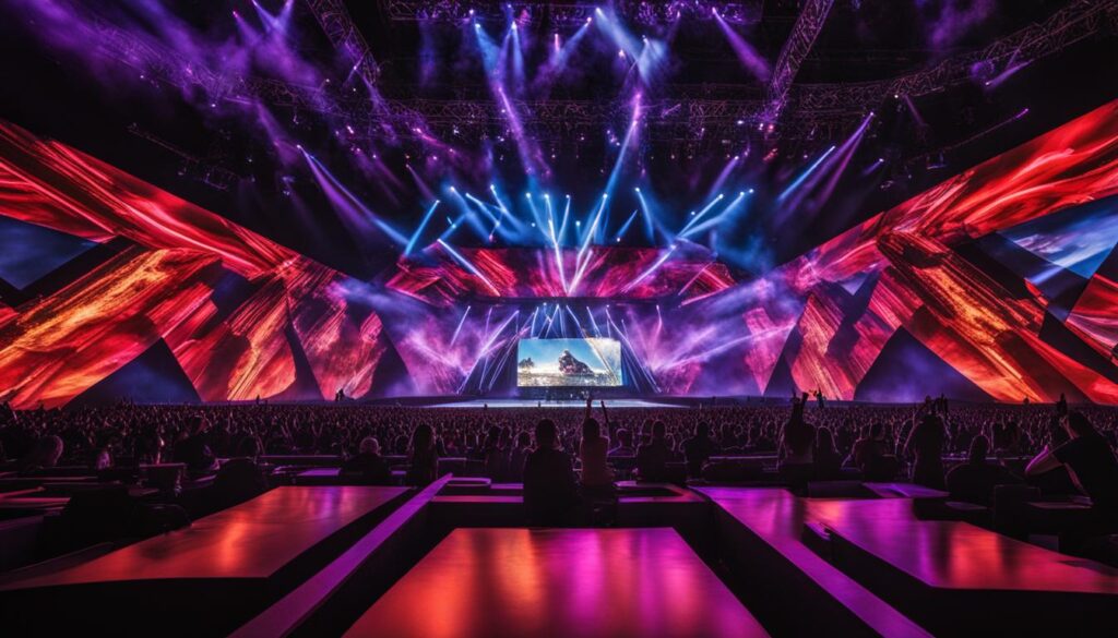 video wall installation