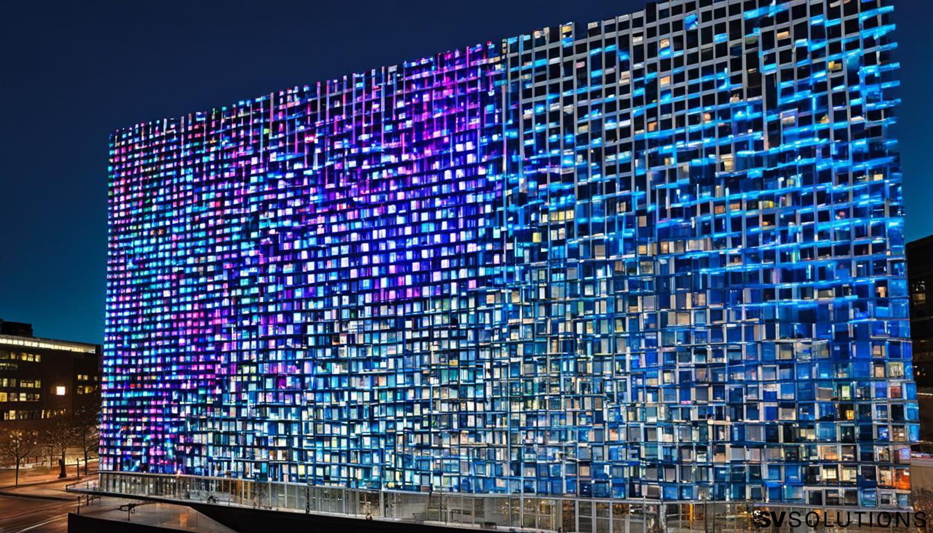 LED Wall for Banks in Stamford