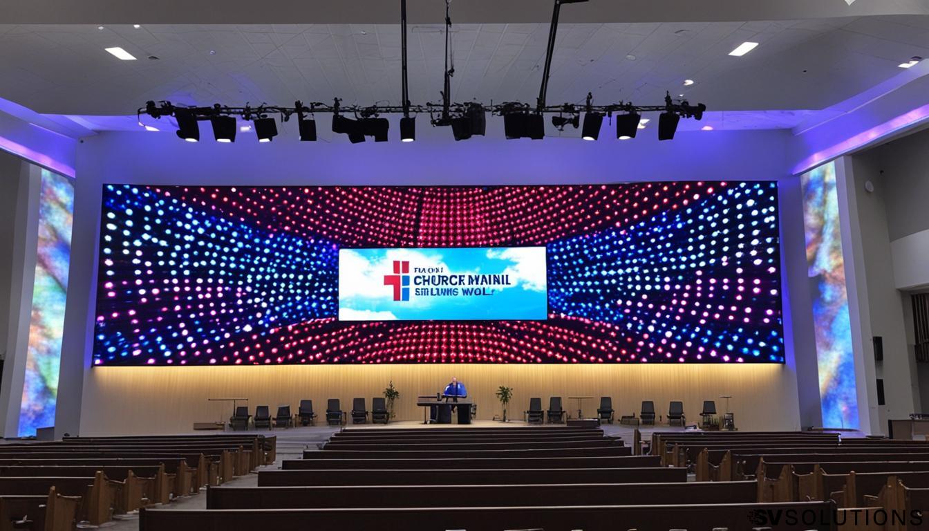 LED Wall for Churches in Cheyenne
