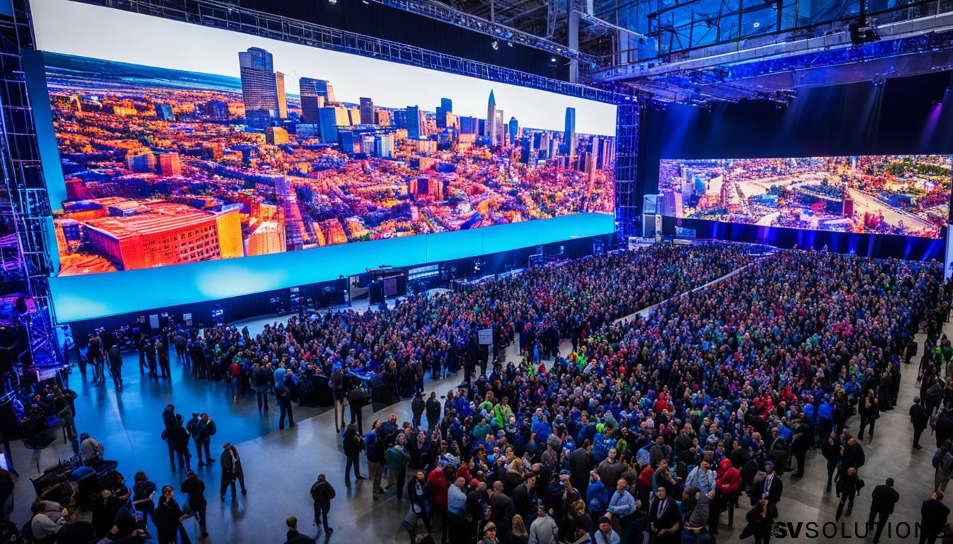 LED Wall for Conventions in Stamford