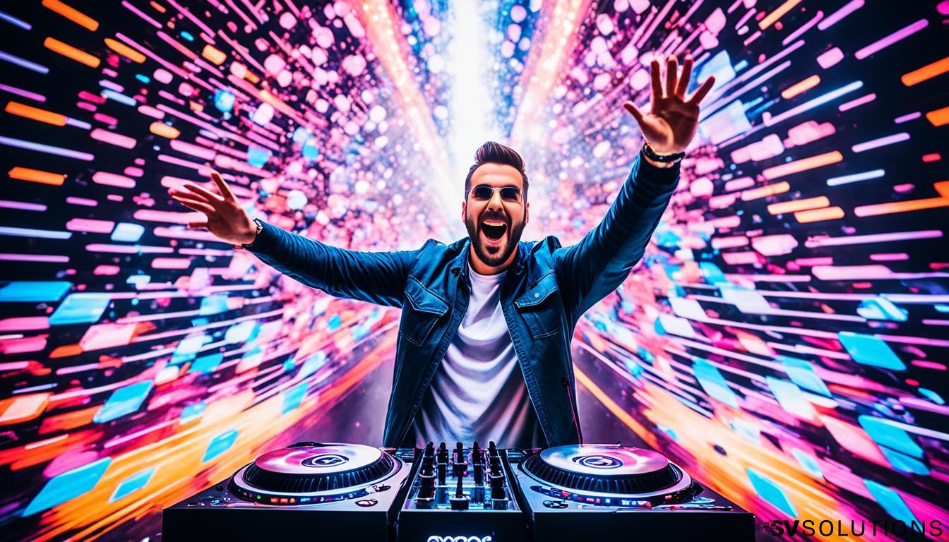 LED Wall for DJs in Stamford