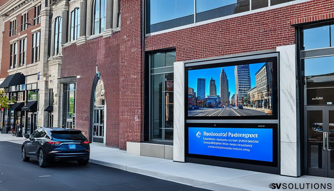 LED Wall for Banks in Bridgeport
