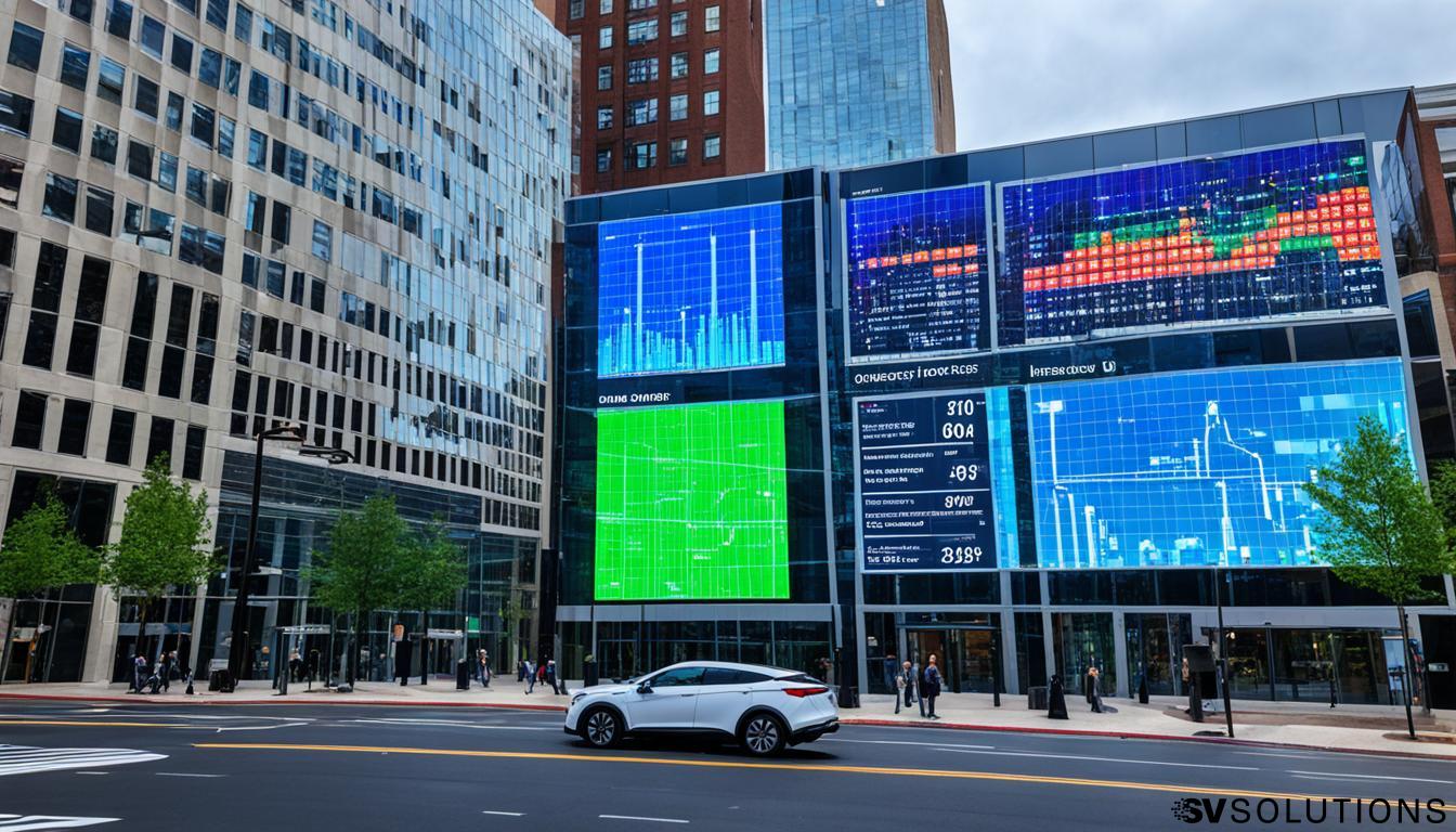 LED Wall for Banks in Hartford