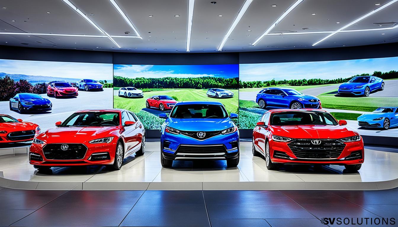 LED Wall for Car Dealerships in Hartford