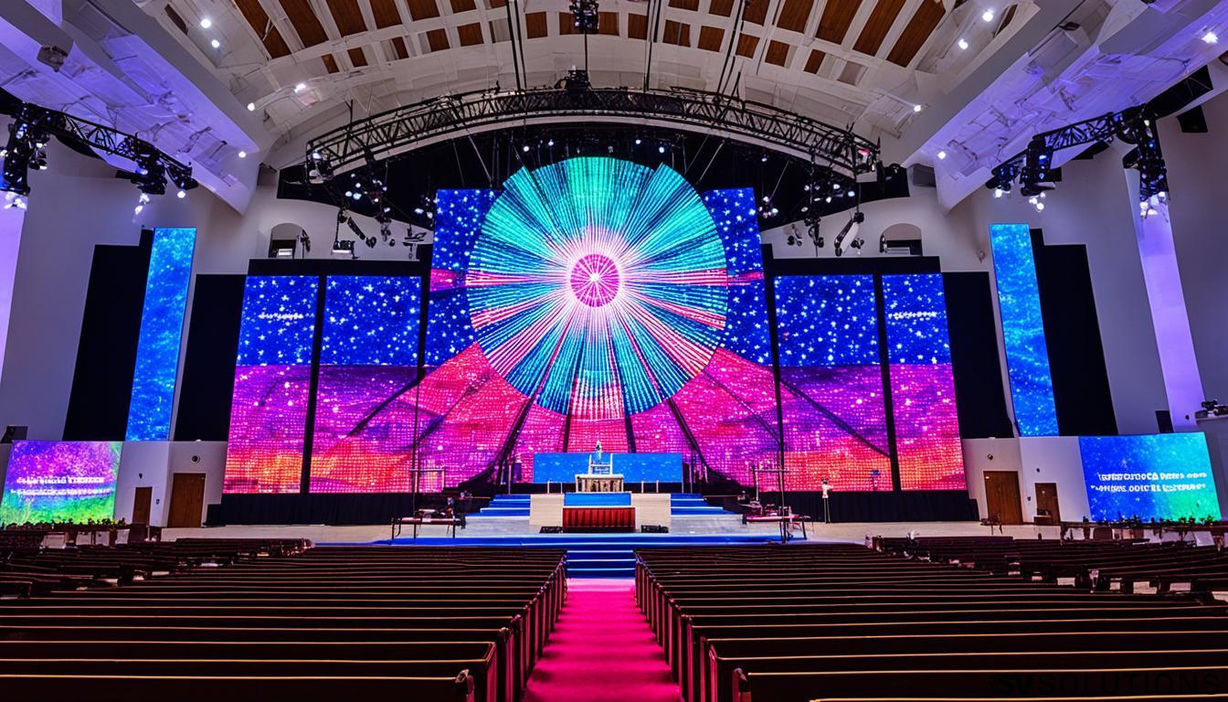 LED Wall for Churches in Casper