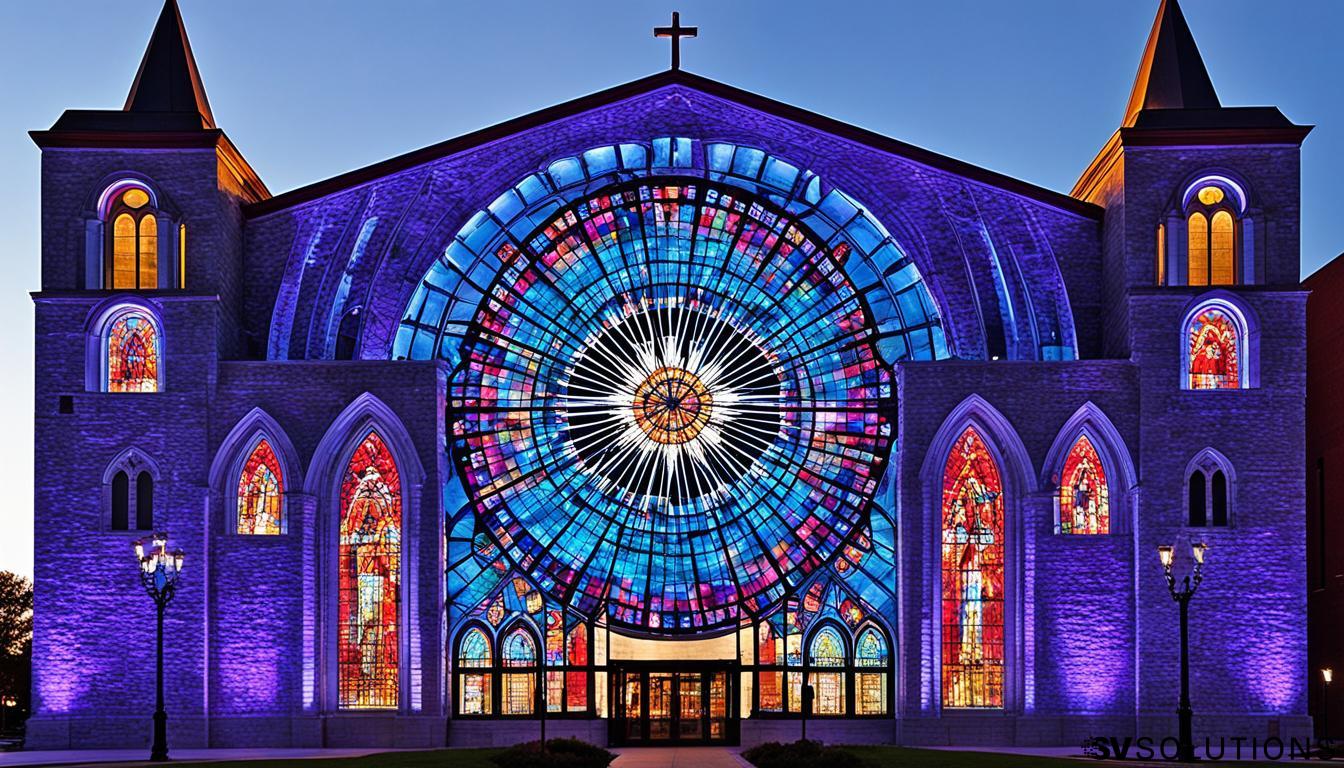 LED Wall for Churches in Hartford