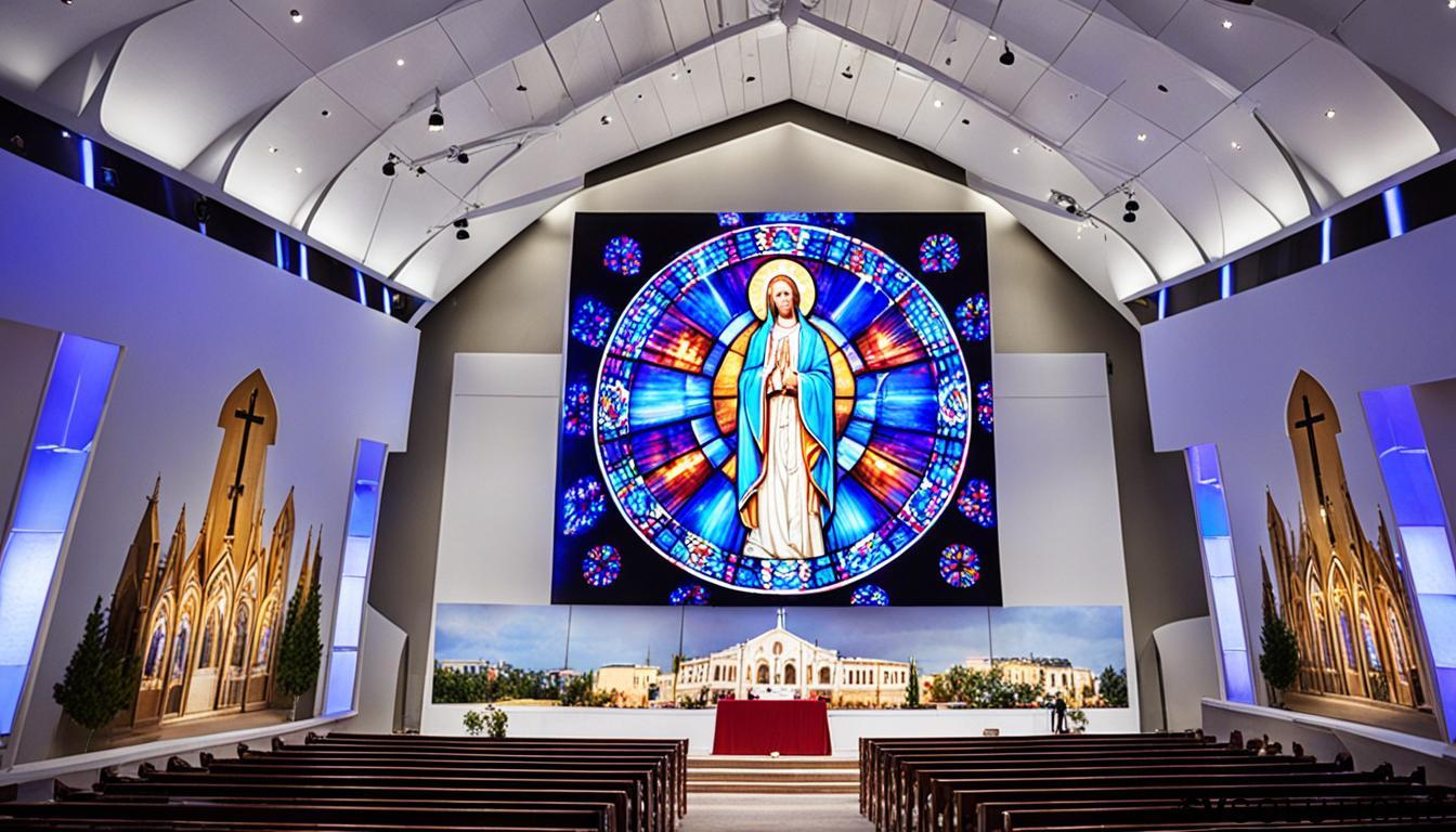 LED Wall for Churches in Laramie