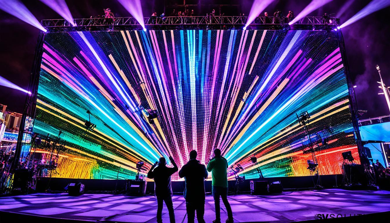 LED Wall for DJs in Laramie