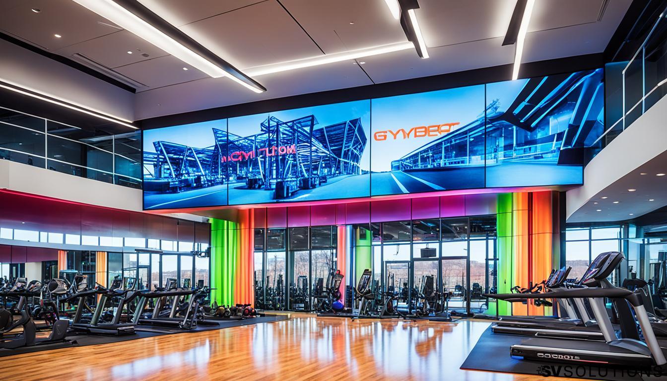 LED Wall for Gyms in Hartford