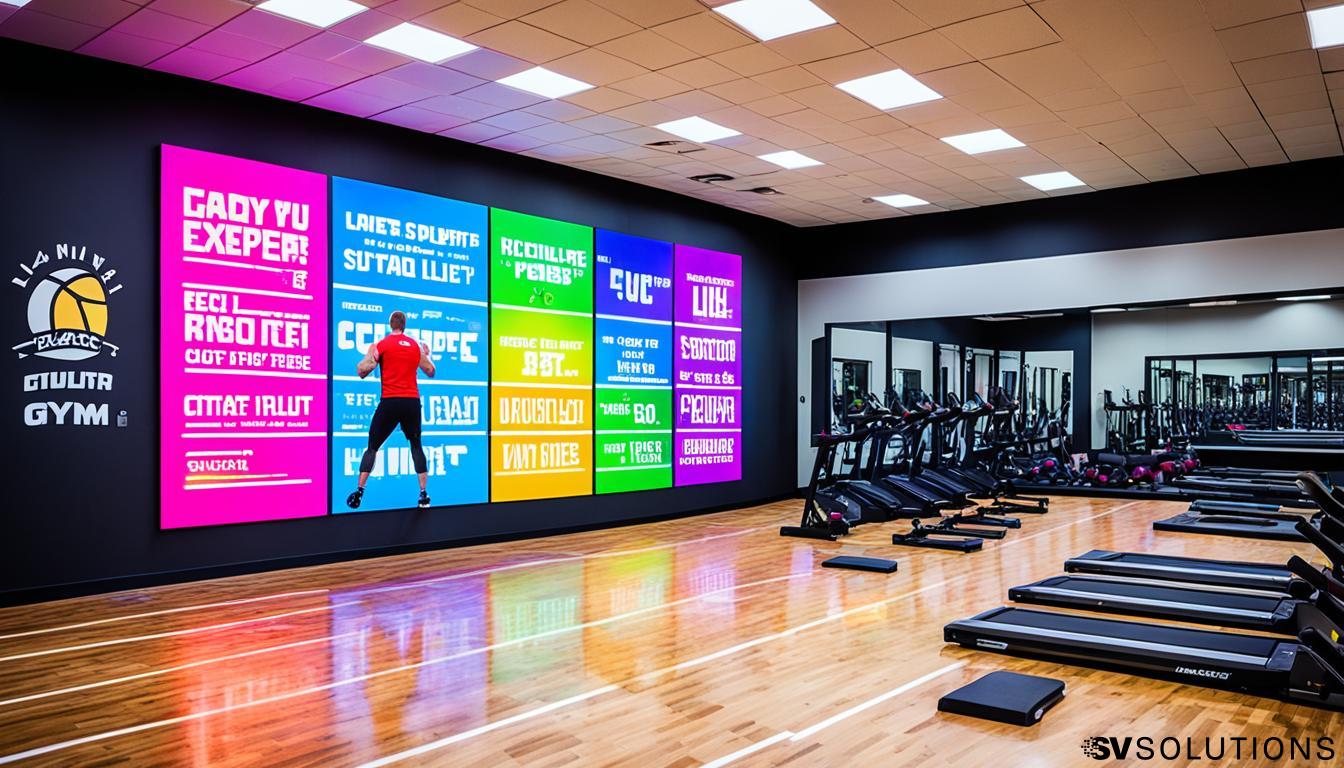 LED Wall for Gyms in Laramie