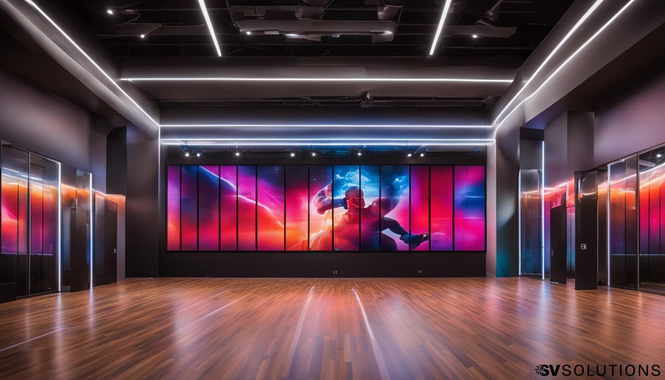 LED Wall for Gyms in Omaha