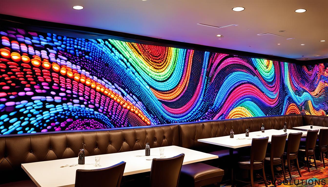 LED Wall for Restaurants, Cafes and Bars in Casper