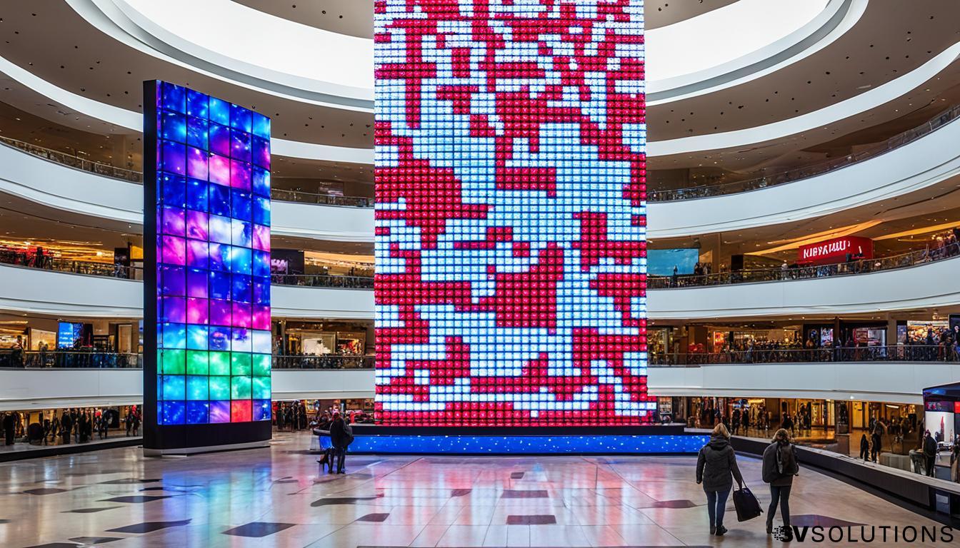 LED Wall for Shopping Malls in Hartford