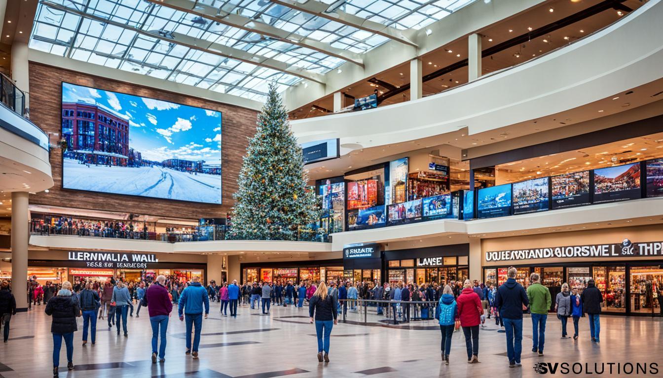 LED Wall for Shopping Malls in Laramie
