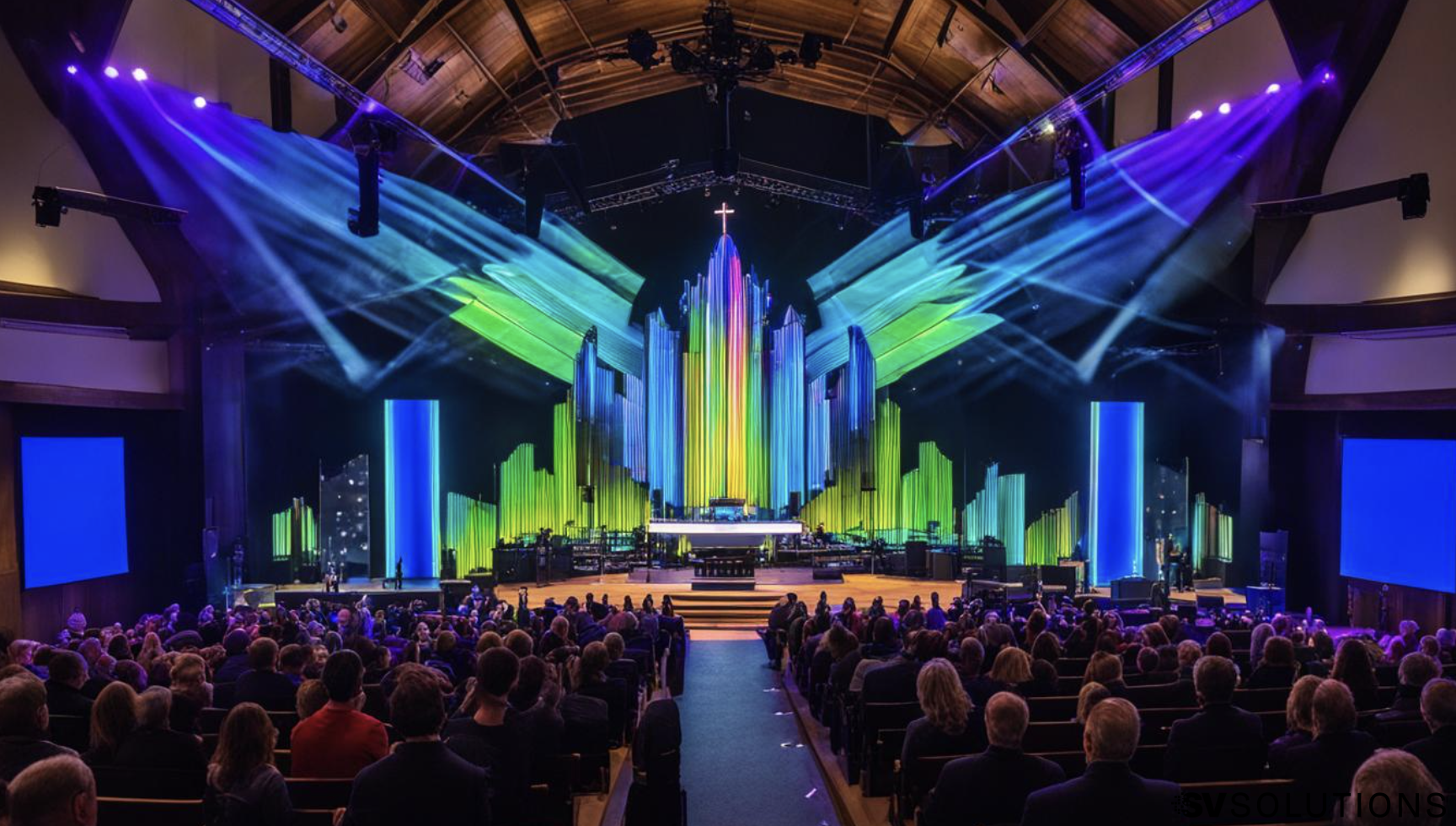 LED Wall for Churches in Hastings