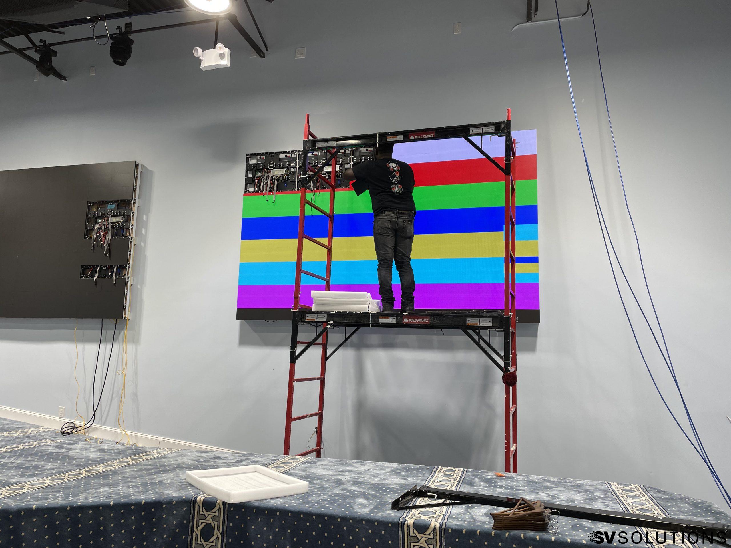 Mantenimiento de una Pantalla LED