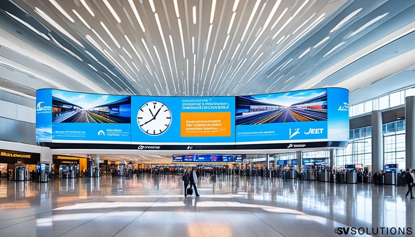 LED Wall for Airports in Fremont