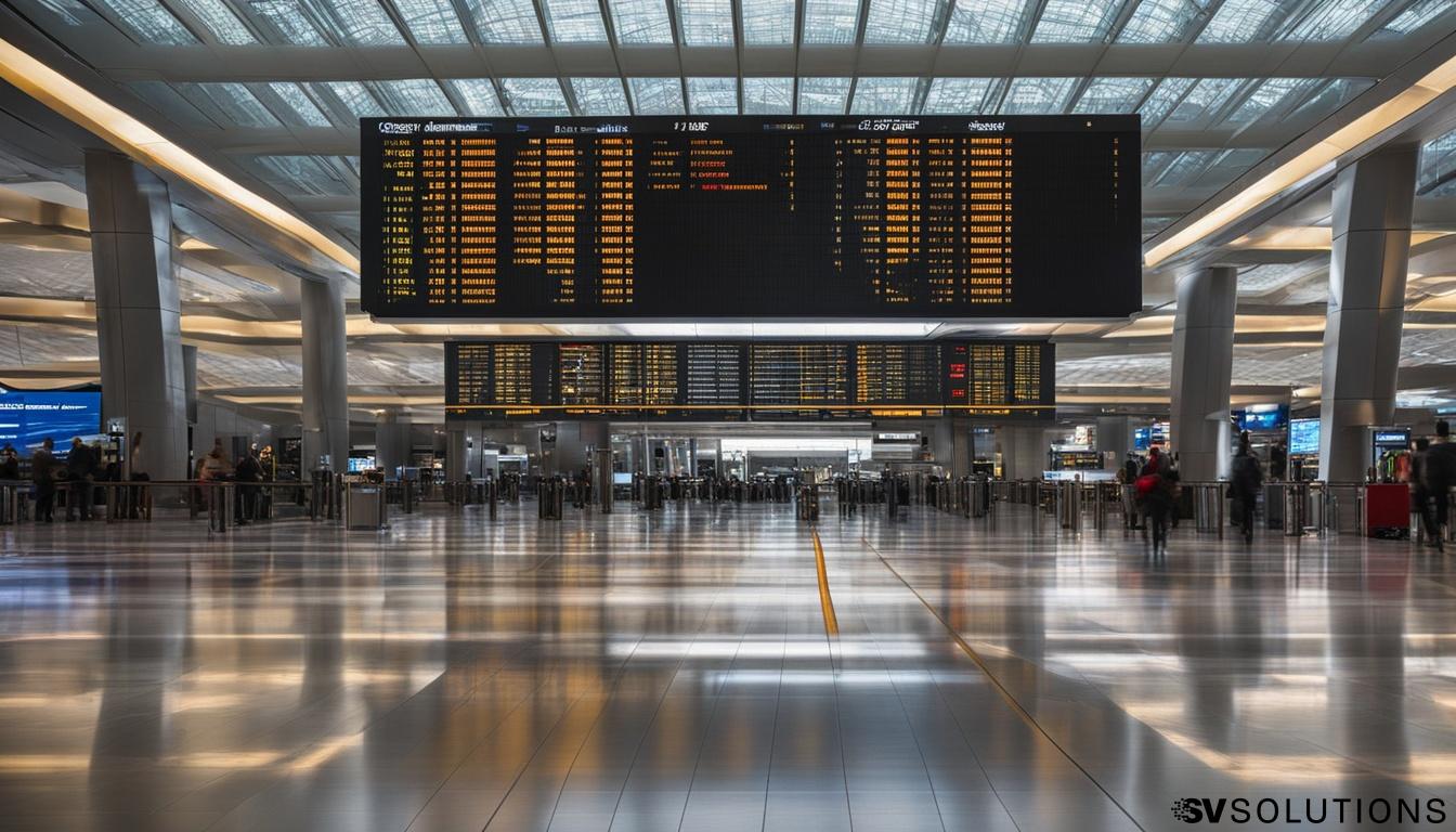 LED Wall for Airports in Kearney