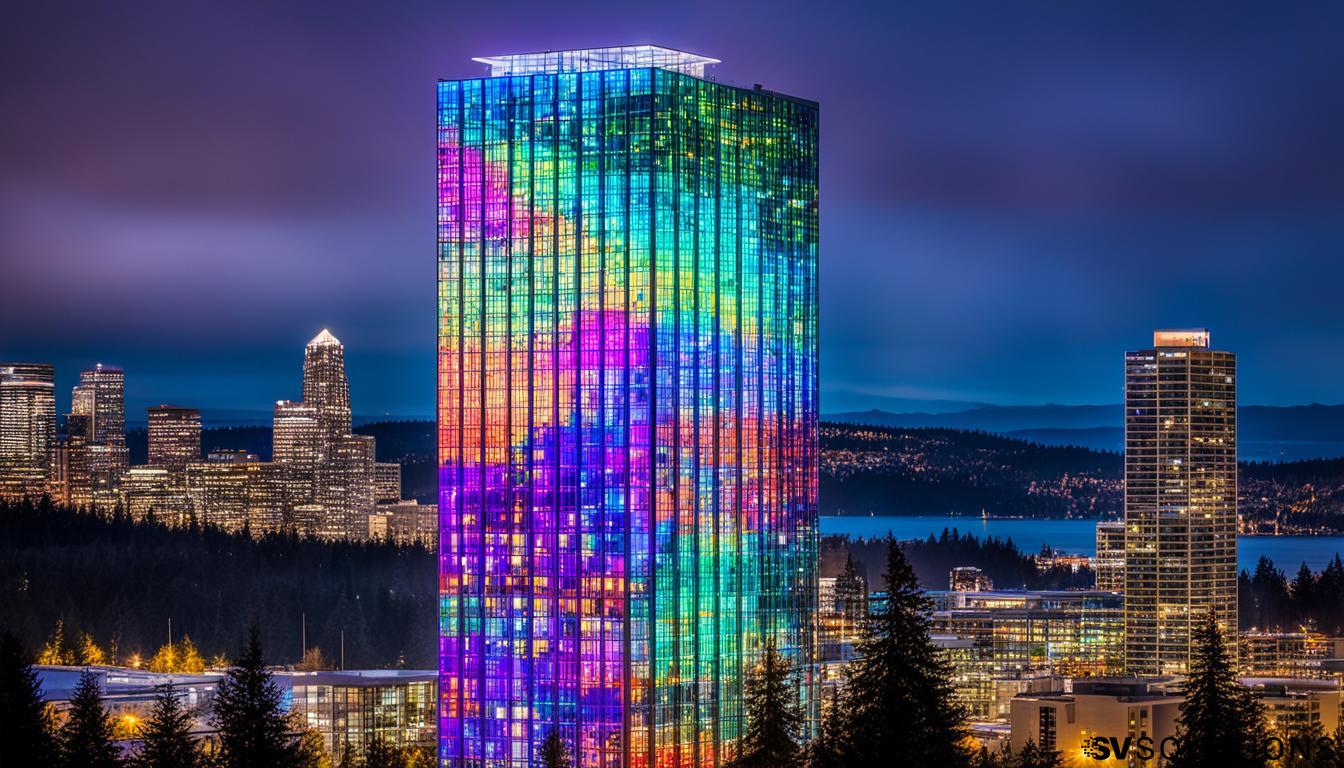 LED Wall for Apartment Buildings in Bellevue