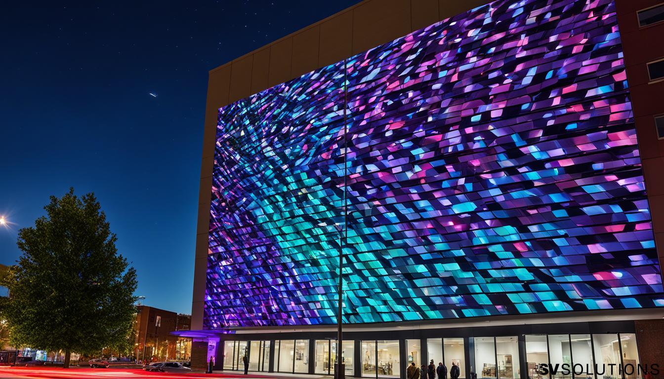 LED Wall for Apartment Buildings in Lincoln