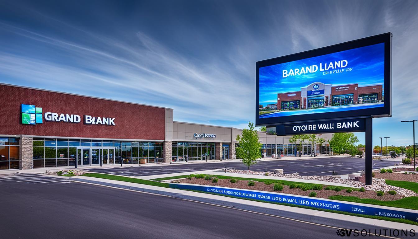 LED Wall for Banks in Grand Island