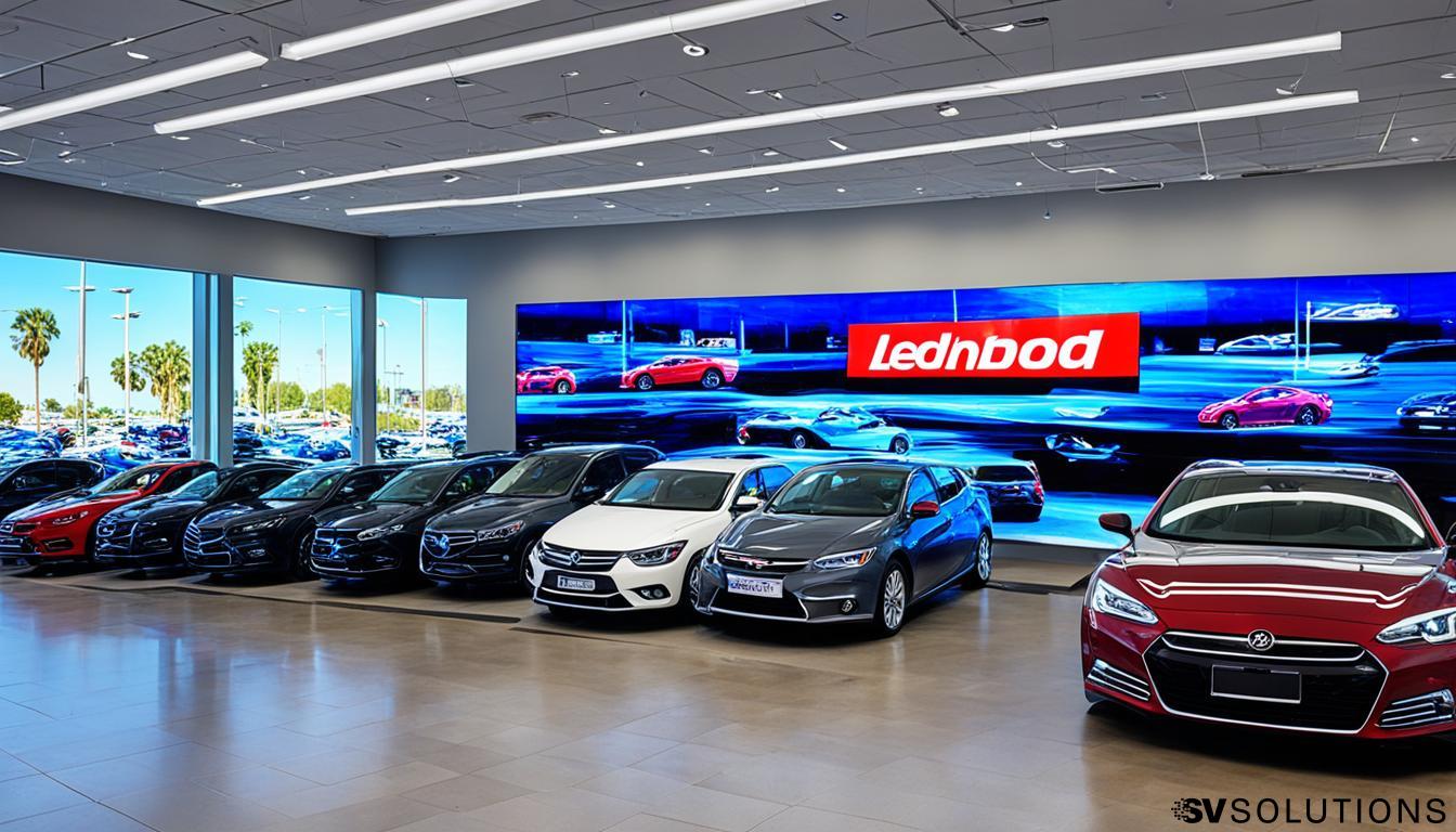 LED Wall for Car Dealerships in Hastings