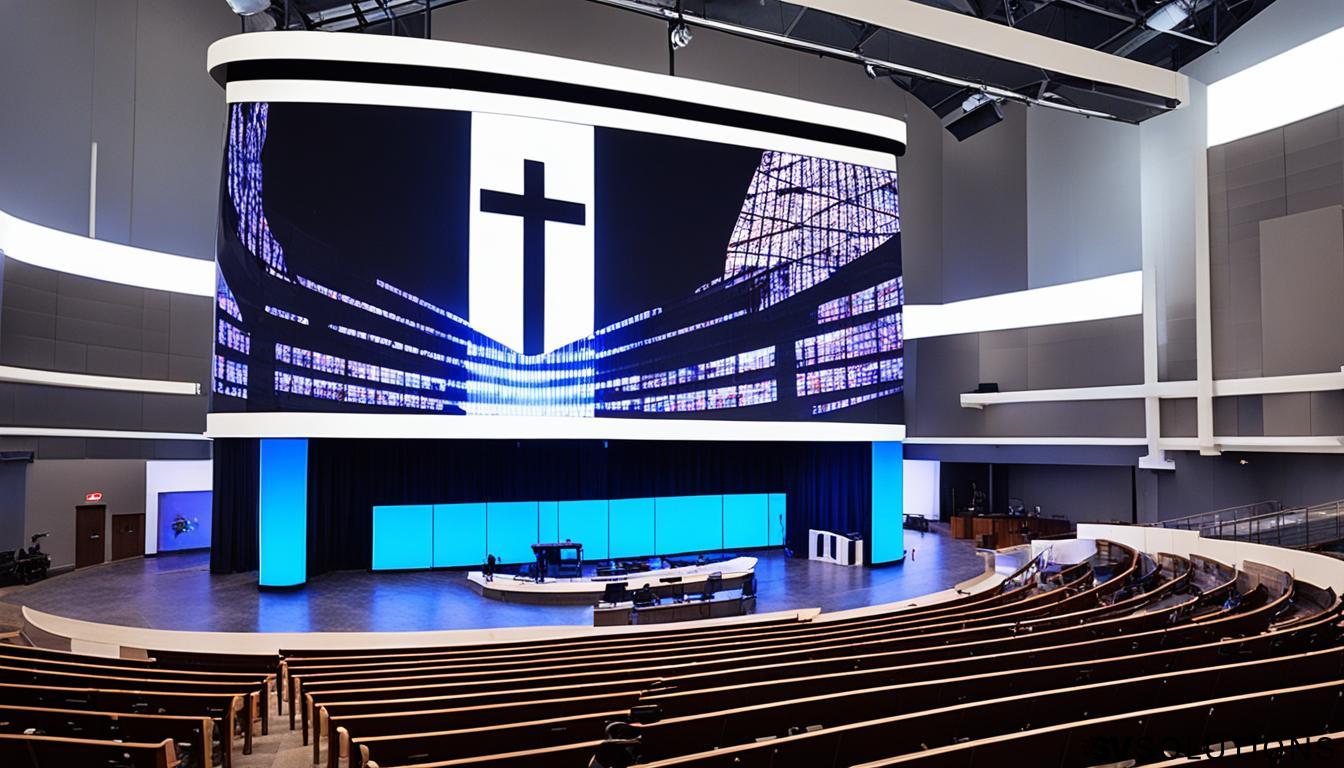 LED Wall for Churches in Rock Springs