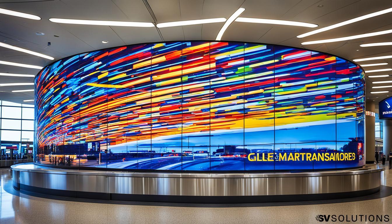 LED Wall for Airports in Gillette
