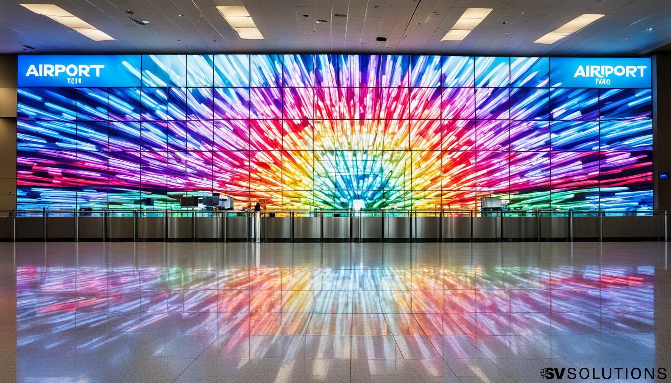 LED Wall for Airports in Jackson