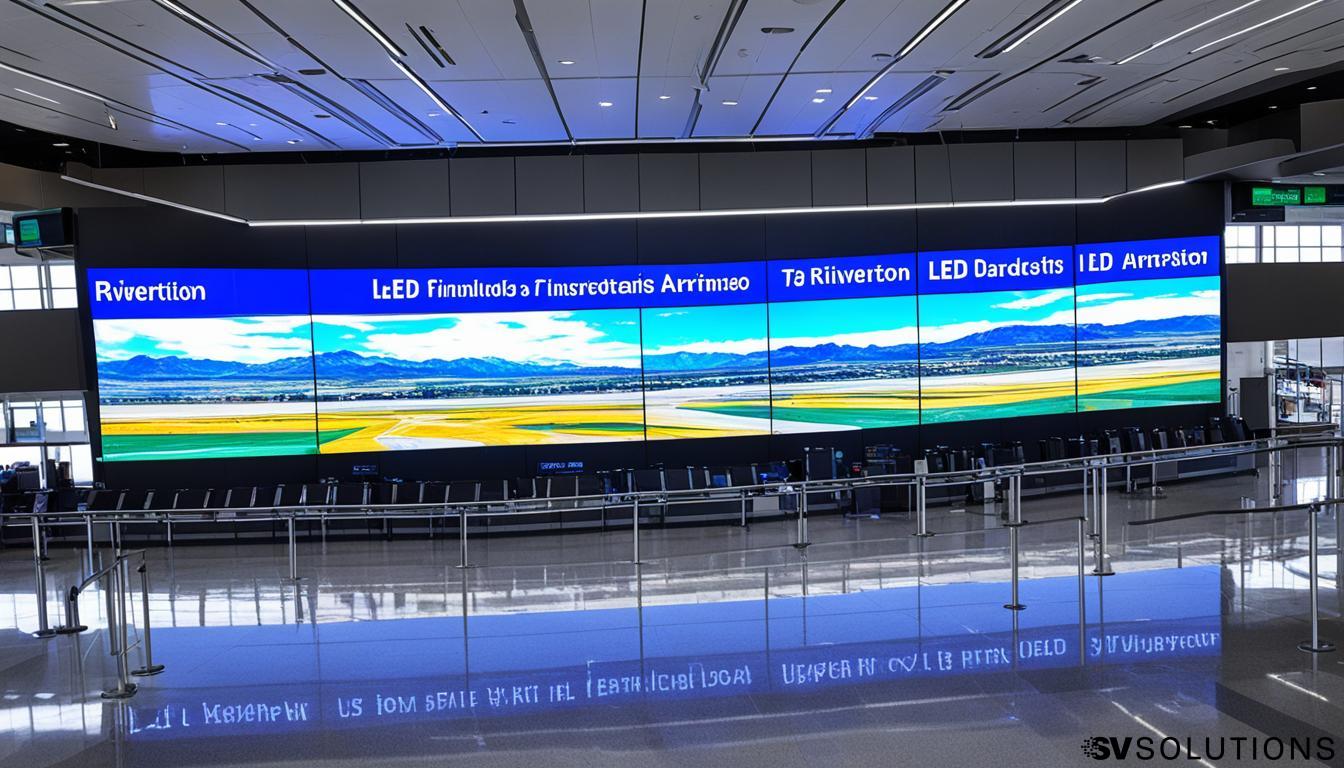LED Wall for Airports in Riverton