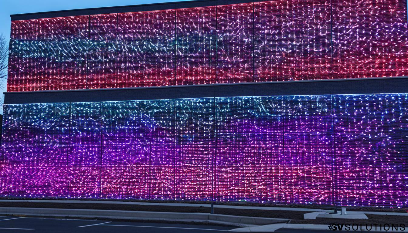 LED Wall for Apartment Buildings in Meriden